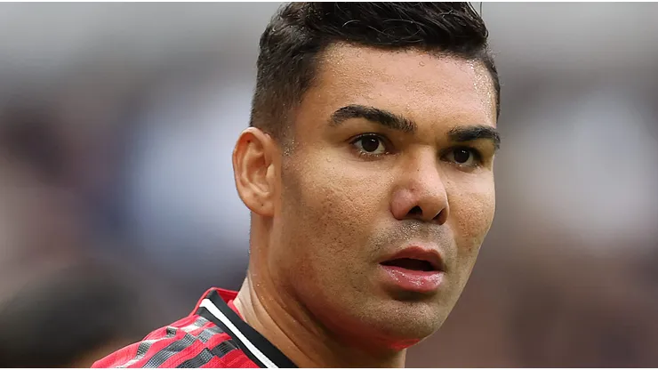 Manchester United pode renovar com Casemiro após desejo de Amorim. (Photo by Julian Finney/Getty Images)