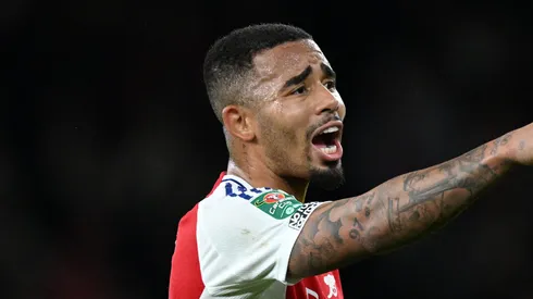 Arsenal pode não negociar Gabriel Jesus após decisão de Mikel Arteta. (Photo by Justin Setterfield/Getty Images)
