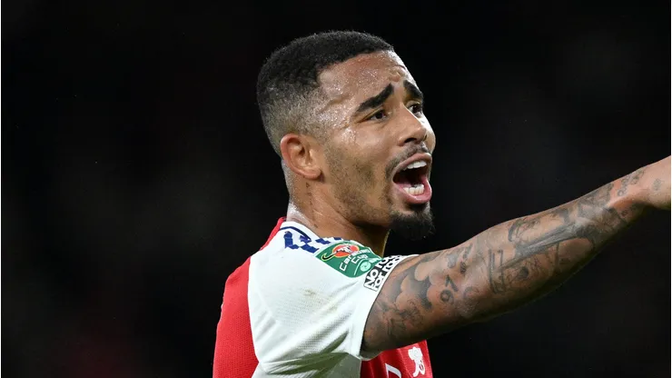 Arsenal pode não negociar Gabriel Jesus após decisão de Mikel Arteta. (Photo by Justin Setterfield/Getty Images)