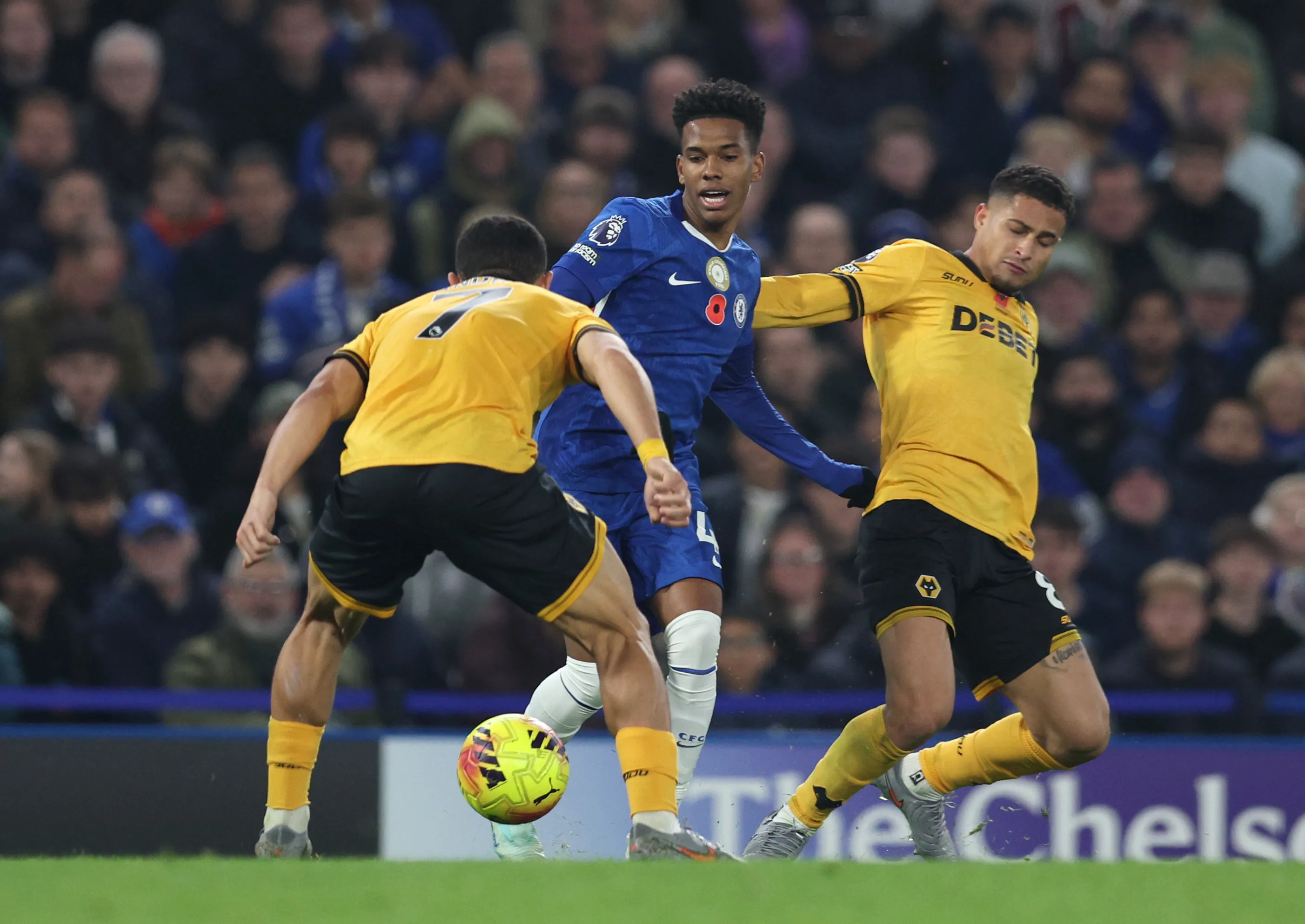 Estêvão em Chelsea X Wolverhampton. (Foto: Steve Bardens/Getty Images)