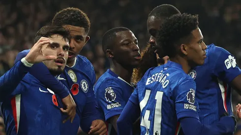 Com gols de Gusto, João Pedro e Pedro Neto, Chelsea goleia o Wolverhampton na Premier League. (Foto: Steve Bardens/Getty Images)