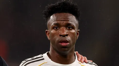 Vinicius Jr pelo Real Madrid. Foto: Carl Recine/Getty Images