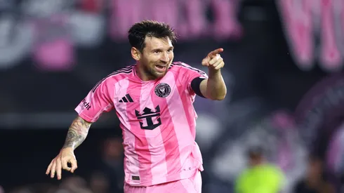 Messi em partida da MLS pelo Inter Miami - Megan Briggs/Getty Images