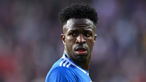 Vinicius Jr pelo Real Madrid. Foto: Denis Doyle/Getty Images