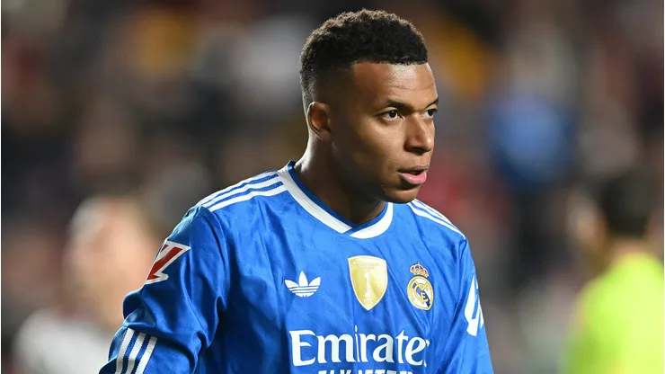 Mbappé pelo Real Madrid. Foto: Denis Doyle/Getty Images