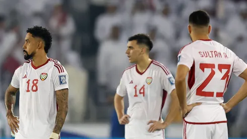 Emirados Árabes Unidos x Iraque disputam vaga na Copa do Mundo. (Photo by Mohamed Farag/Getty Images)