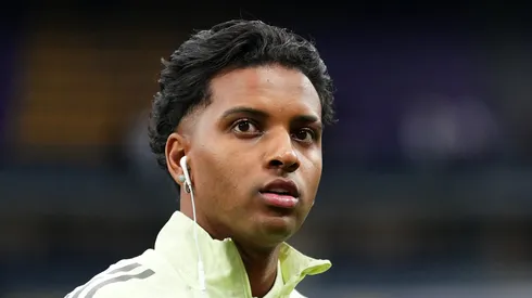 Rodrygo pelo Real Madrid. Foto: Angel Martinez/Getty Images