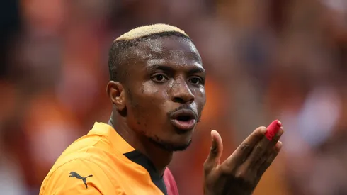 Osimhen pelo Galatasaray. Foto: Ahmad Mora/Getty Images