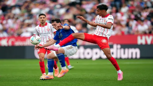 Vitor Reis, do Girona, em ação na La Liga - Alex Caparros/Getty Images