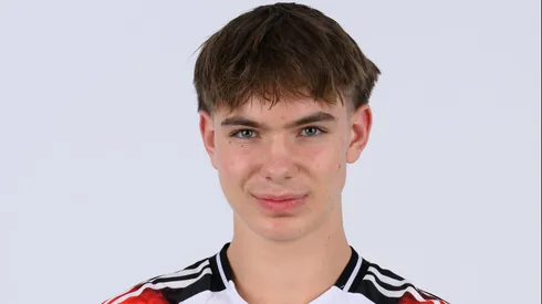 Jovem meio-campista Kennet Eichhorn, da Alemanha e Herta Berlim, alvo do Manchester United. Foto: Christian Kaspar-Bartke