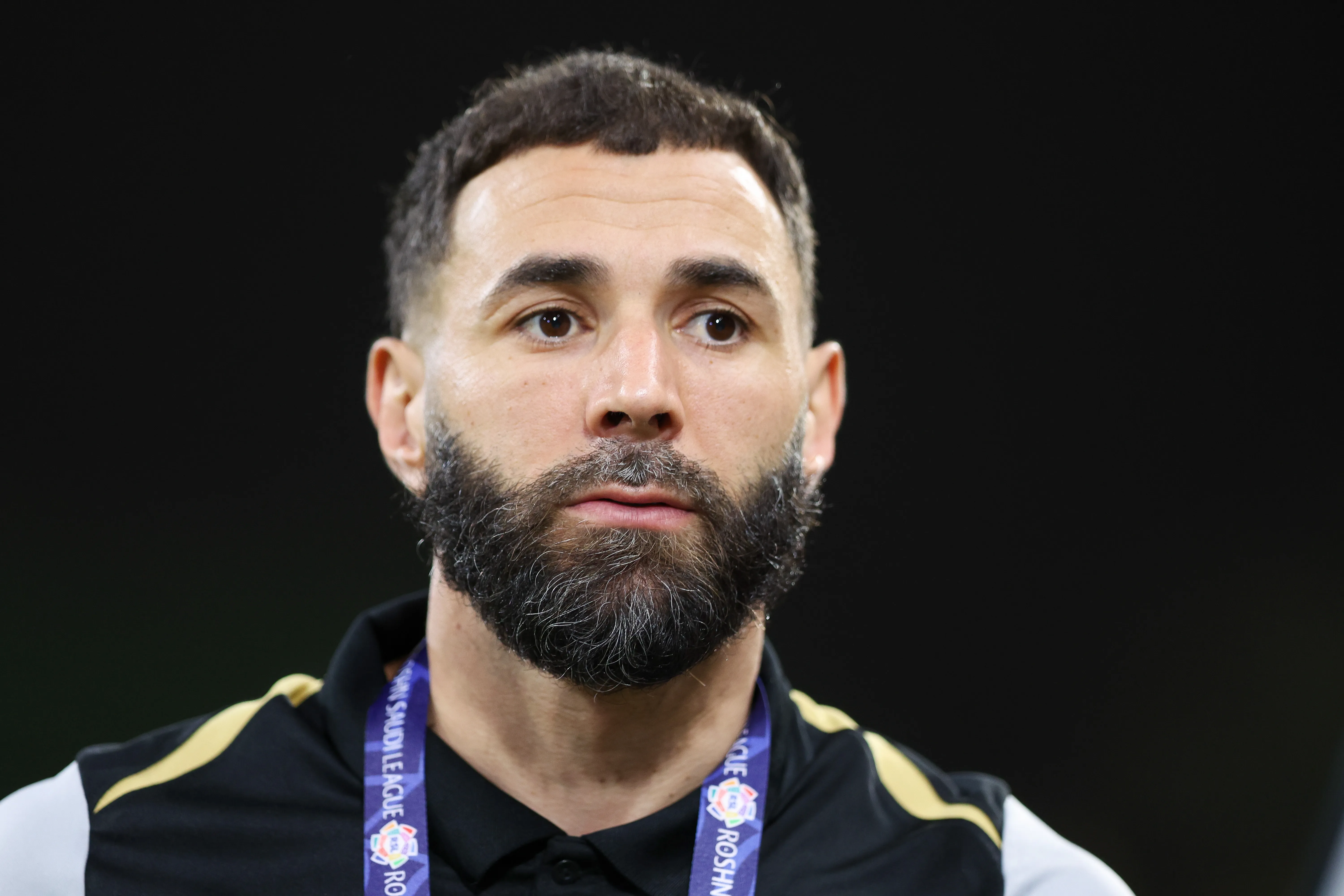 Karim Benzema seguirá no Al-Ittihad (Foto: Yasser Bakhsh/Getty Images)