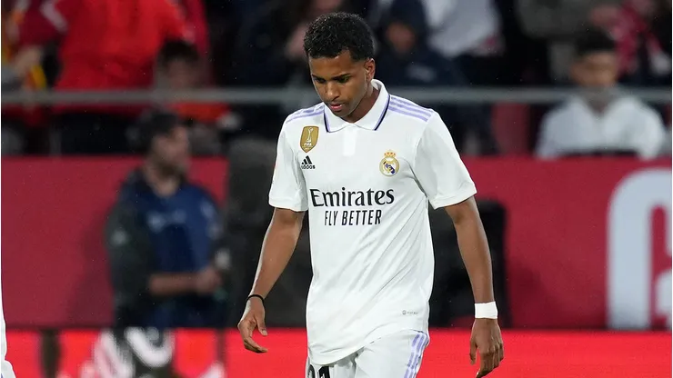 Três jogadores que podem substituir Rodrygo no Real Madrid. (Photo by Alex Caparros/Getty Images)
