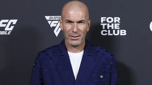 Zidane revela que estará voltando aos trabalhos em breve. (Photo by Pablo Cuadra/Getty Images for EA SPORTS FC™ 25)