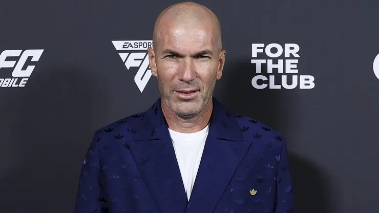 Zidane revela que estará voltando aos trabalhos em breve. (Photo by Pablo Cuadra/Getty Images for EA SPORTS FC™ 25)
