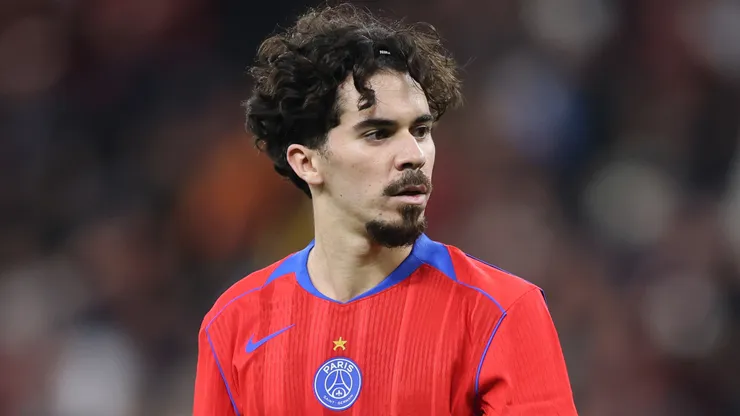 Vitinha cravou ano mágico do PSG. Alex Grimm/Getty Images.