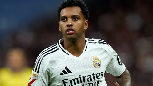 Rodrygo, atacante do Real Madrid deve deixar o clube em janeiro, ESPN. Porém, o Tottenham se prepara para enviar oferta (Foto: Angel Martinez/Getty Images)