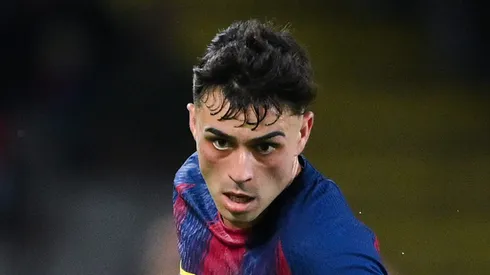 Barcelona pode ter Pedri de volta contra o Athletic Bilbao em LaLiga. (Photo by David Ramos/Getty Images)