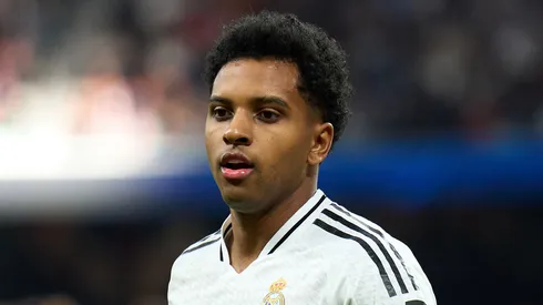 Rodrygo em campo pelo Real Madrid (Foto: Angel Martinez/Getty Images)