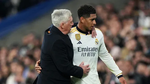 Em entrevista recente, Carlo Ancelotti afirmou que Jude Bellingham o faz lembrar de Kaká, estrela que treinou no Milan. (Foto: Angel Martinez/Getty Images)