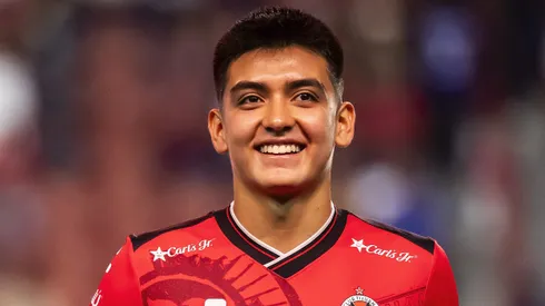 Gilberto Mora pelo Tijuana. Foto: Francisco Vega/Getty Images