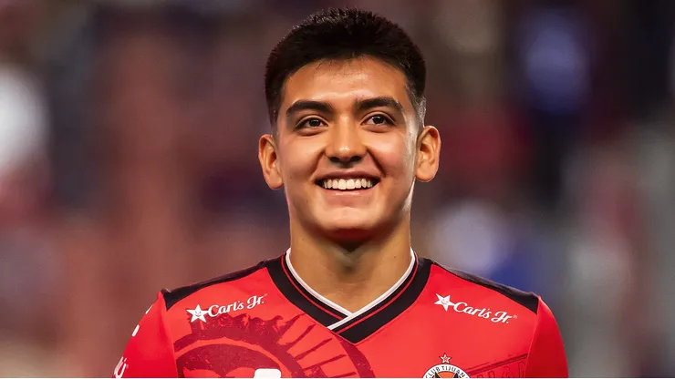 Gilberto Mora pelo Tijuana. Foto: Francisco Vega/Getty Images