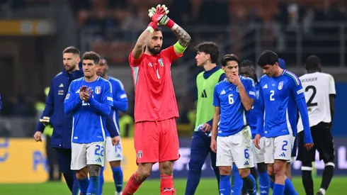 O goleiro Donnarumma na Seleção da Itália (Alessandro Sabattini/Getty Images)