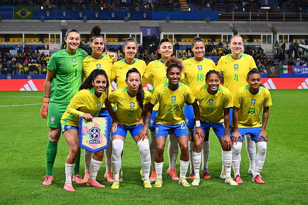 Brasil vive uma sequência de oito jogos sem derrotas - Foto: Alessandro Sabattini/Getty Images