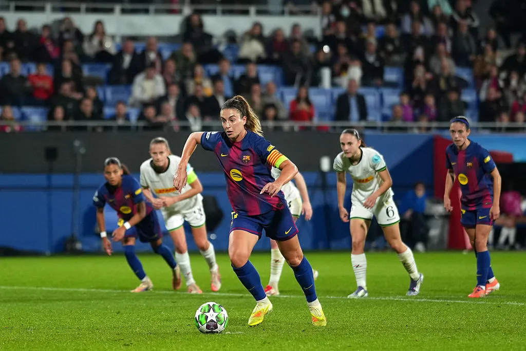 Barcelona chega para o clássico vindo de vitória na Liga dos Campeões Feminina – Foto: Alex Caparros/Getty Images