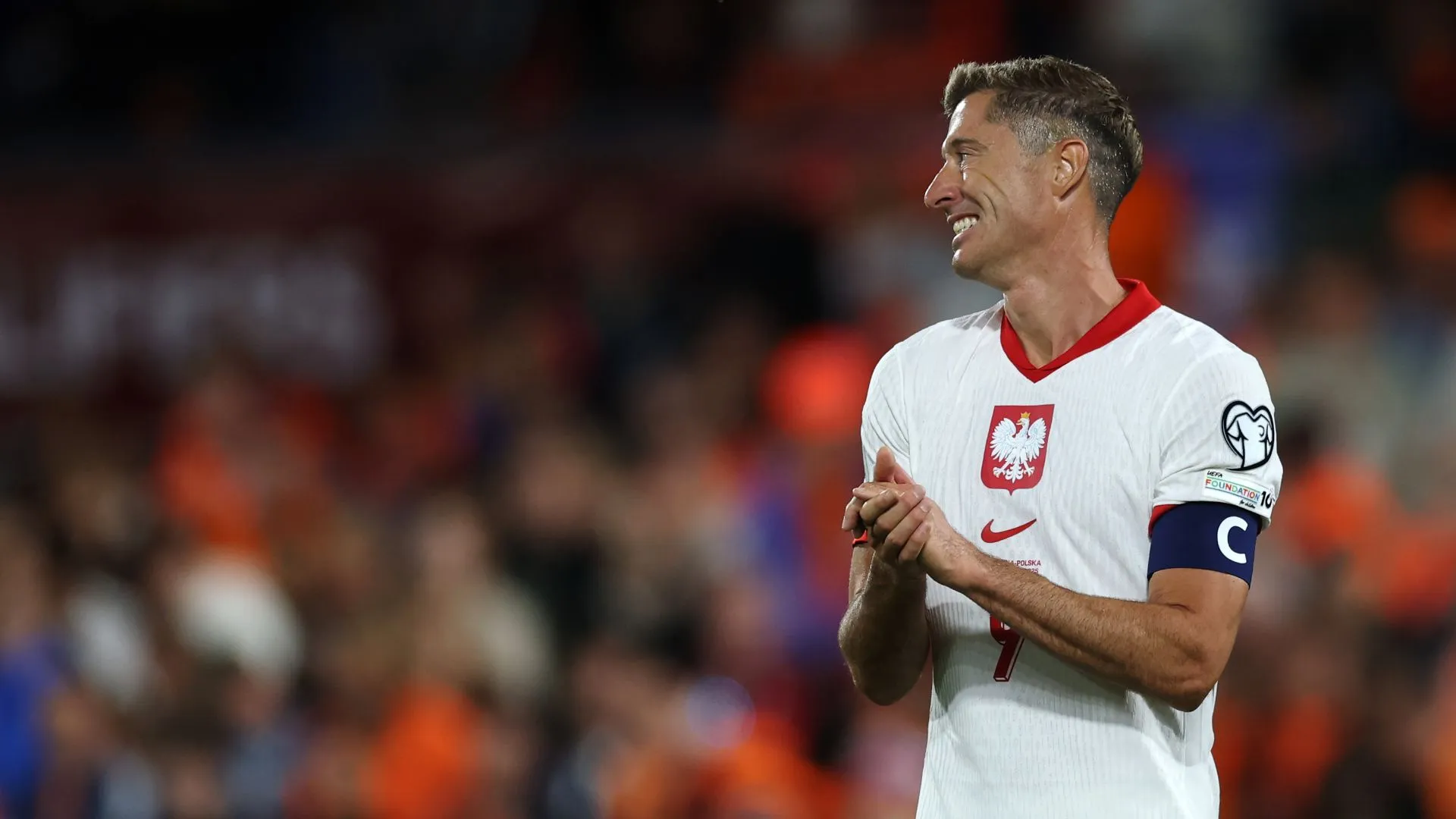 Lewandowski foi profissionalmente reconhecido pela Seleção Holandesa (foto: Dean Mouhtaropoulos/Getty Images)