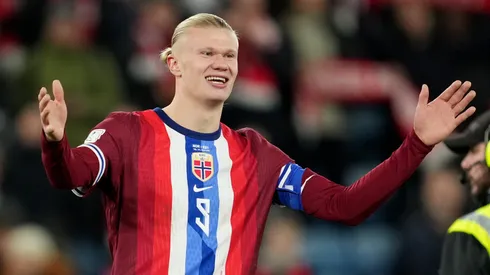 Erling Haaland ajudou, mais uma vez, a Noruega vencer nas Eliminatórias e está perto da vaga na Copa do Mundo (Foto: Marius Nordnes / Nordnes Foto/Getty Images)