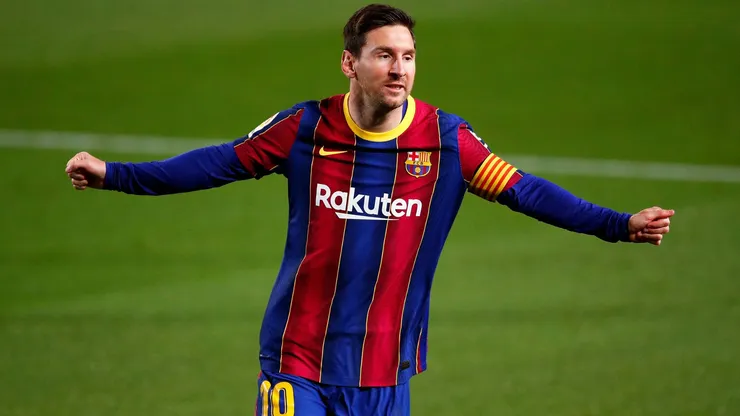 Messi comemorou centenas de gols pelo Barcelona