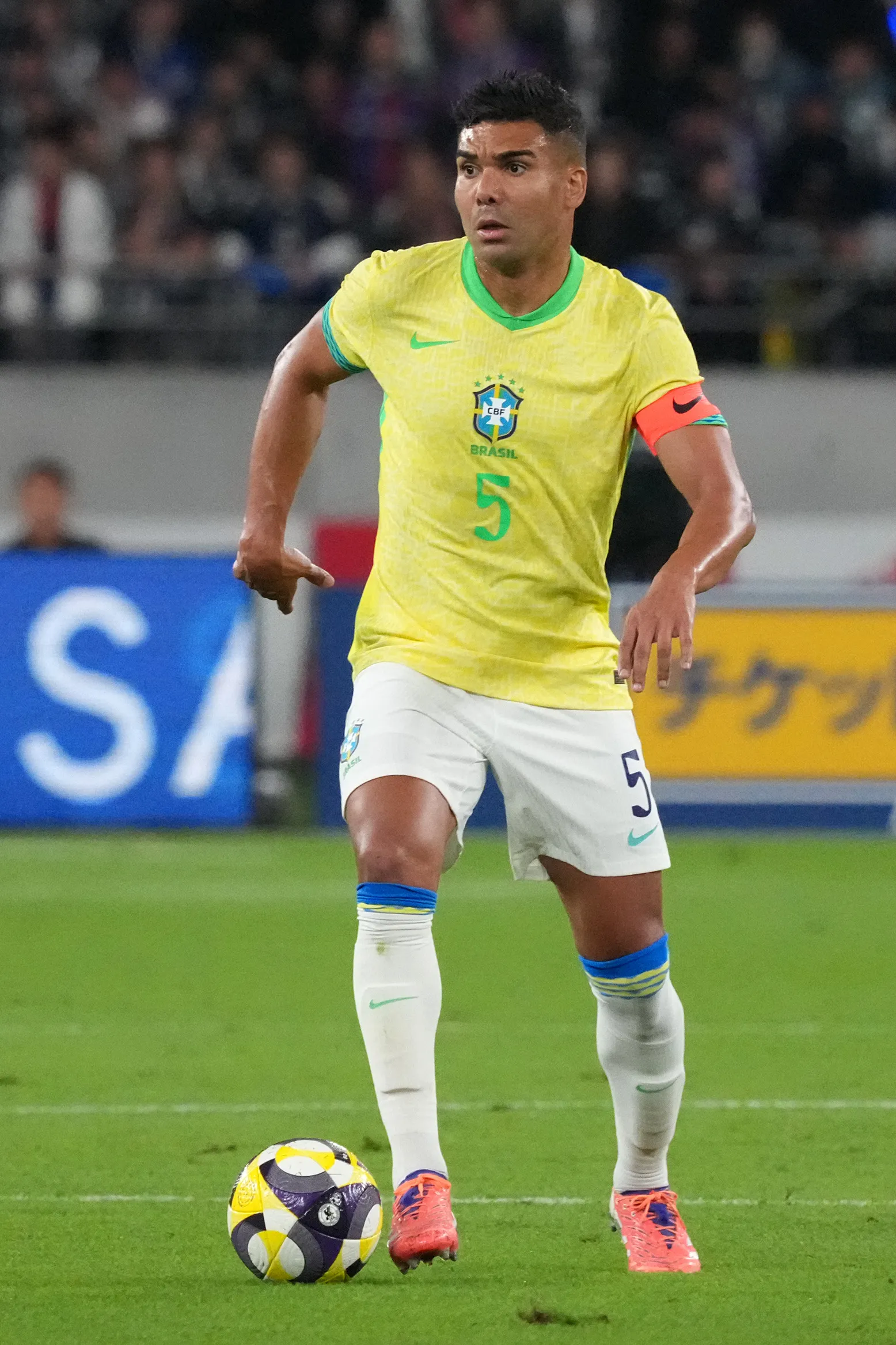 Casemiro, pela Seleção Brasileira