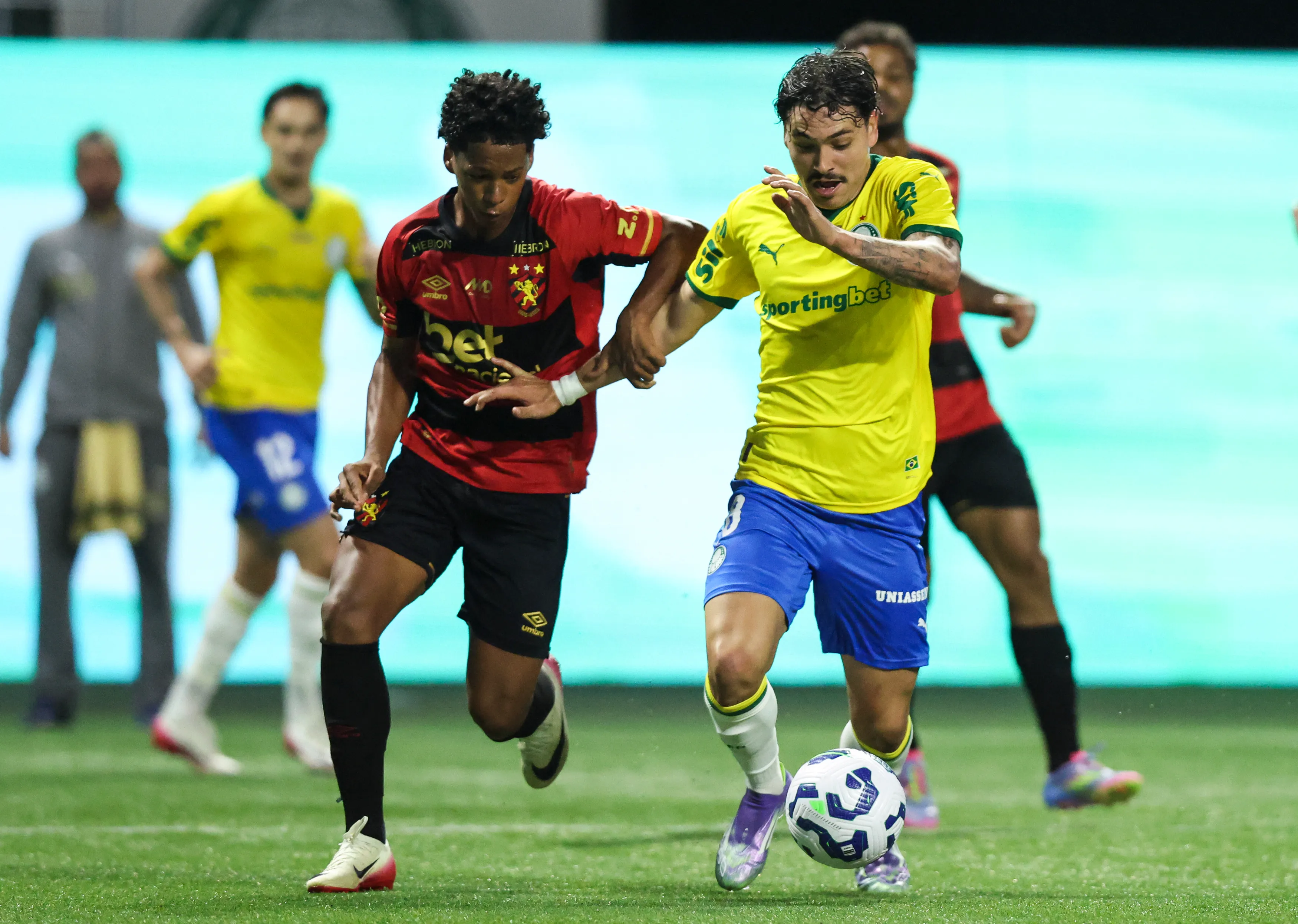 Zé Lucas pelo Sport. Foto: Alexandre Schneider/Getty Images