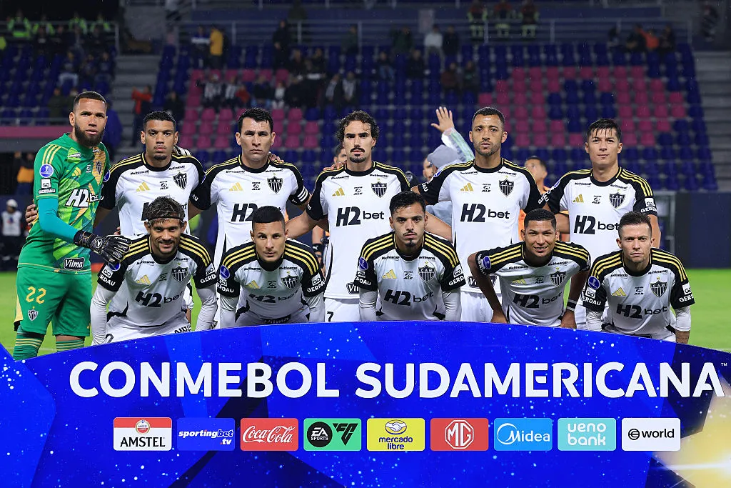 Atlético-MG em jogo da Sul-Americana. (Photo by Franklin Jacome/Getty Images)