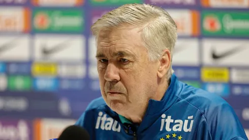 Carlo Ancelotti comanda a Seleção Brasileira em mais um jogo