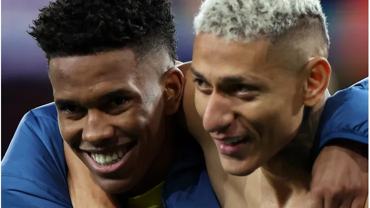 Estêvão chega a quatro gols na Seleção Brasileira após brilhar no Chelsea. (Photo by Harry Murphy/Getty Images)