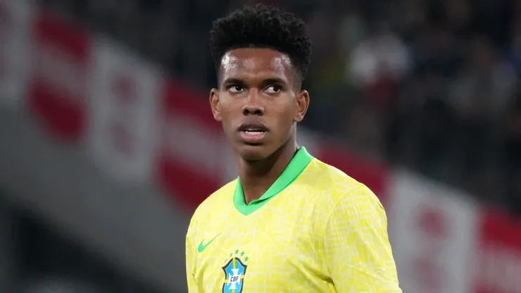 Ancelotti não poupa elogios a Estêvão após vitória da Seleção Brasileira sobre o Senegal. Foto: Koji Watanabe/Getty Images