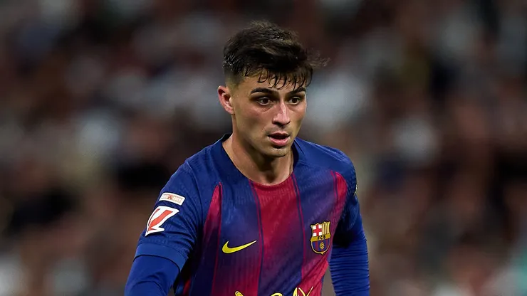 Astro do Barcelona, Pedri destaca Dro Fernández como maior talento do time. (Photo by Angel Martinez/Getty Images)