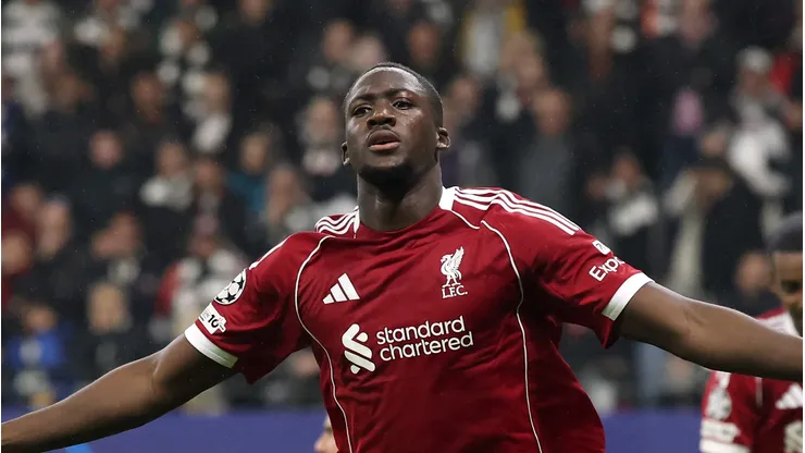 Alvo do Real Madrid, Konaté definirá futuro no Liverpool em breve. (Photo by Alex Grimm/Getty Images)