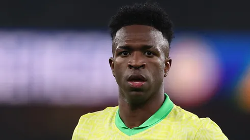 PSG quer contratar Vinicius Jr de graça. Foto: Ryan Pierse/Getty Images