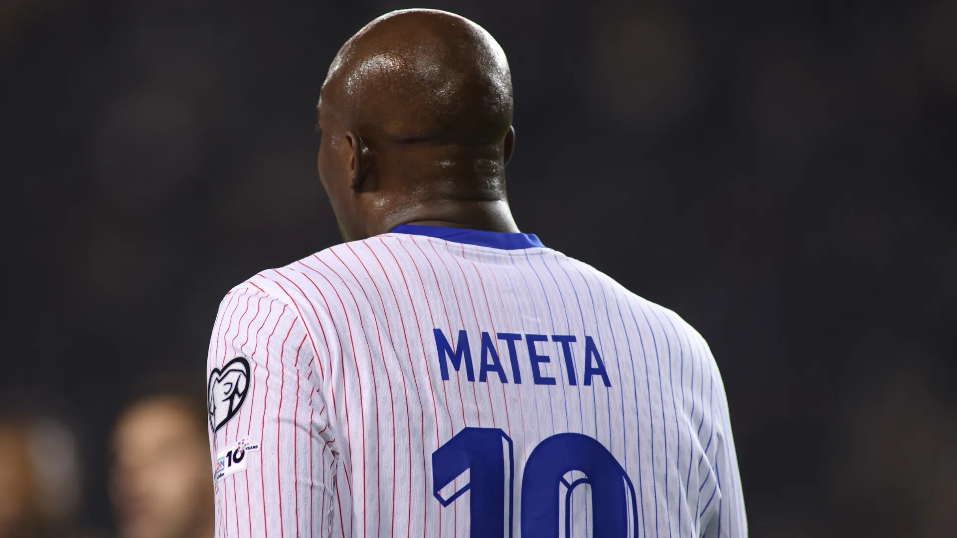 Jean-Philippe Mateta pela Seleção Francesa. (Foto: Aziz Karimov/Getty Images)