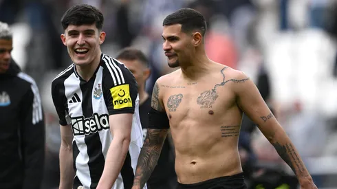 Tino Livramento é uma das prioridades do Manchester City. (Photo by Stu Forster/Getty Images)