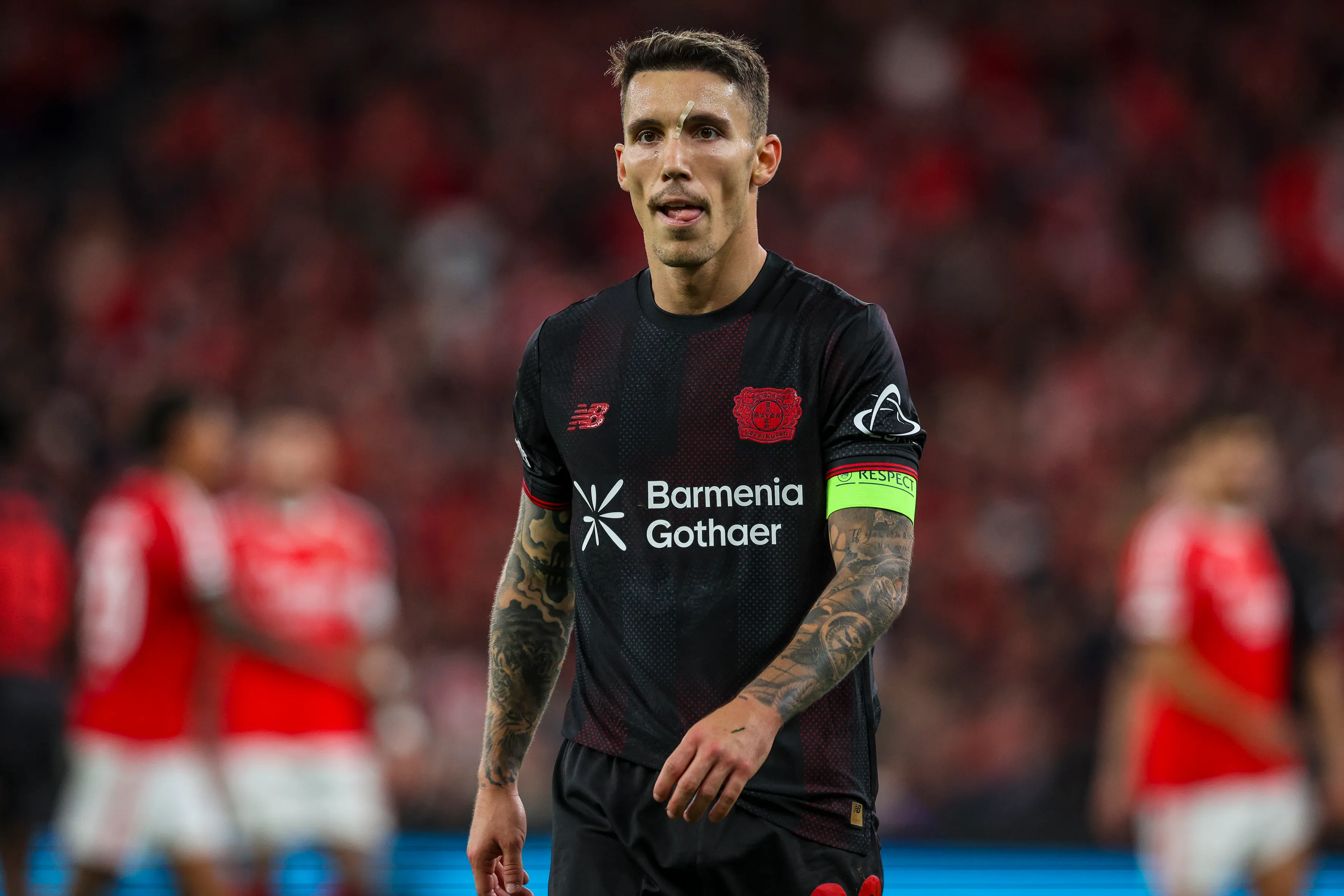 Grimaldo é a prioridade do Barcelona. Foto: Carlos Rodrigues/Getty Images