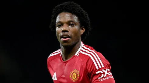 Tyrell Malacia pode deixar o United em janeiro (Foto: Justin Setterfield/Getty Images)