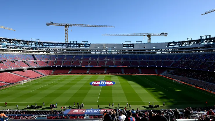 Camp Nou, do Barcelona, deve ficar pronto em sua totalidade no ano que vem - David Ramos/Getty Images