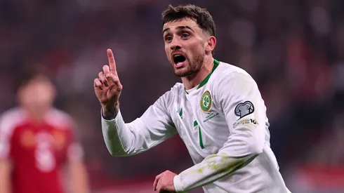 Troy Parrott, destaque da Irlanda, entra na mira do West Ham. Foto: David Balogh