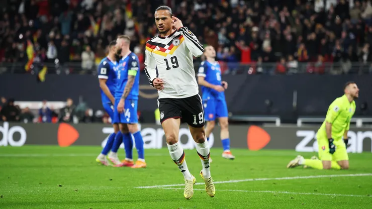 Leroy Sané foi o grande destaque na goleada da Seleção Alemã. Foto: Alex Grimm