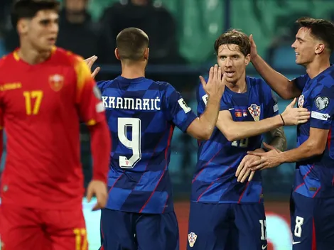Croácia arranca vitória de virada sobre a Seleção de Montenegro