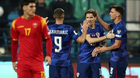 Croácia consegue vencer Montenegro na disputa das eliminatórias da Copa do Mundo. (Photo by Filip Filipovic/Getty Images)