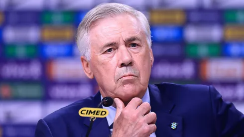 Carlo Ancelotti pela Seleção Brasileira. (Foto: Buda Mendes/Getty Images)